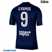 Camisa de Futebol Paris Saint-Germain Goncalo Ramos #9 Equipamento Principal 2025-26 Manga Curta